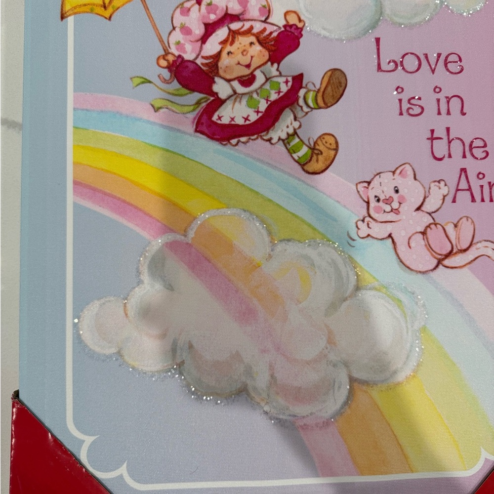 Strawberry Shortcake Wall Art canvas love is in the air - Picture 4 of 5